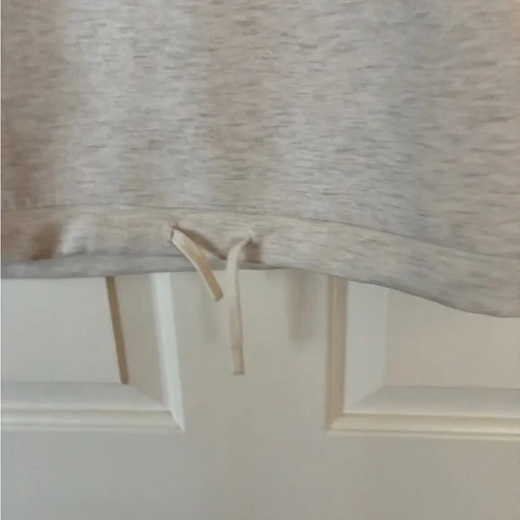 Varley Ivory Marl Double Soft Women's Otis Sleeveless Sweatshirt Sz XS - Picture 6 of 14